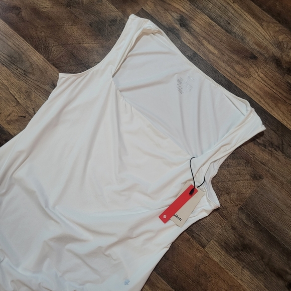 Popilush White Sleeveless Square Neck Shapewear Tummy Control Bodysuit Size 3XL - Picture 7 of 12